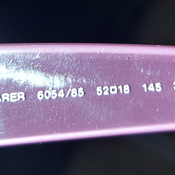 Ray-Ban Wayfarer Burgundy Sunglasses - Picture 5 of 6